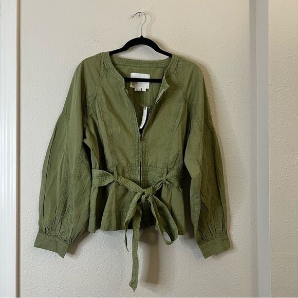 Anthropologie Belted Utility Jacket NEW Size Large - Picture 5 of 12